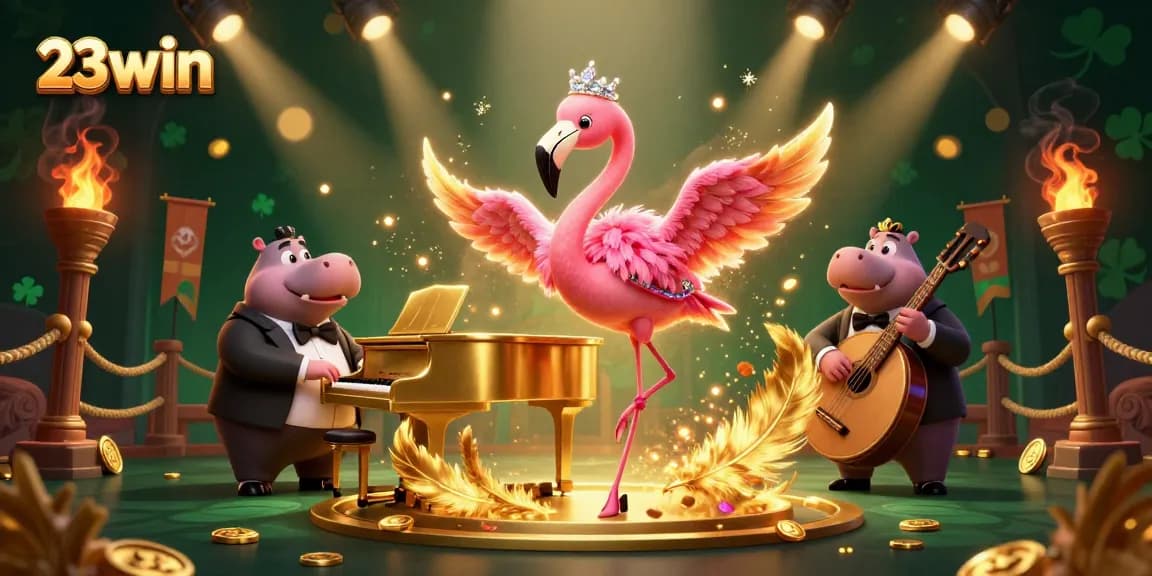 Engage in gameplay at 23win with vibrant casino elements featuring relaxed performers and dynamic visuals.