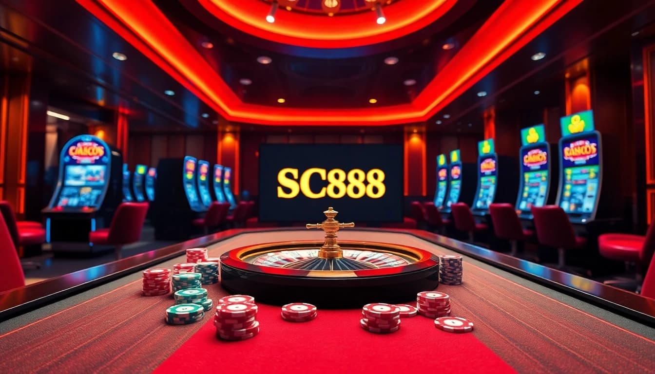 Experience high-stakes excitement at http://sc88.link/ with vibrant casino tables and engaging online games.