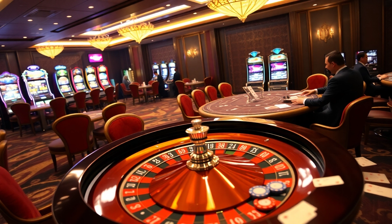 Experience the thrill of gambling at qq88.life with a luxurious casino atmosphere.