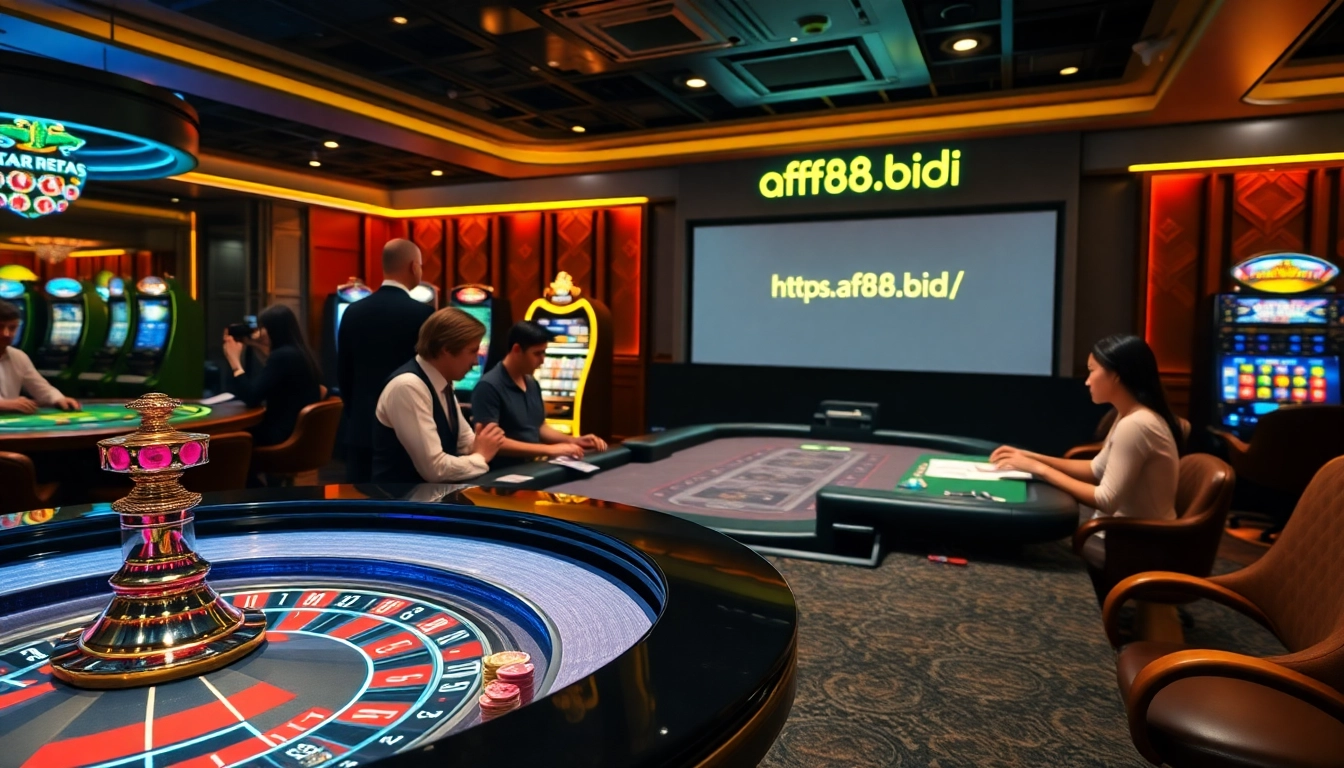 Experience thrilling action at the casino tables with https://af88.bid/ as the ultimate online betting destination.