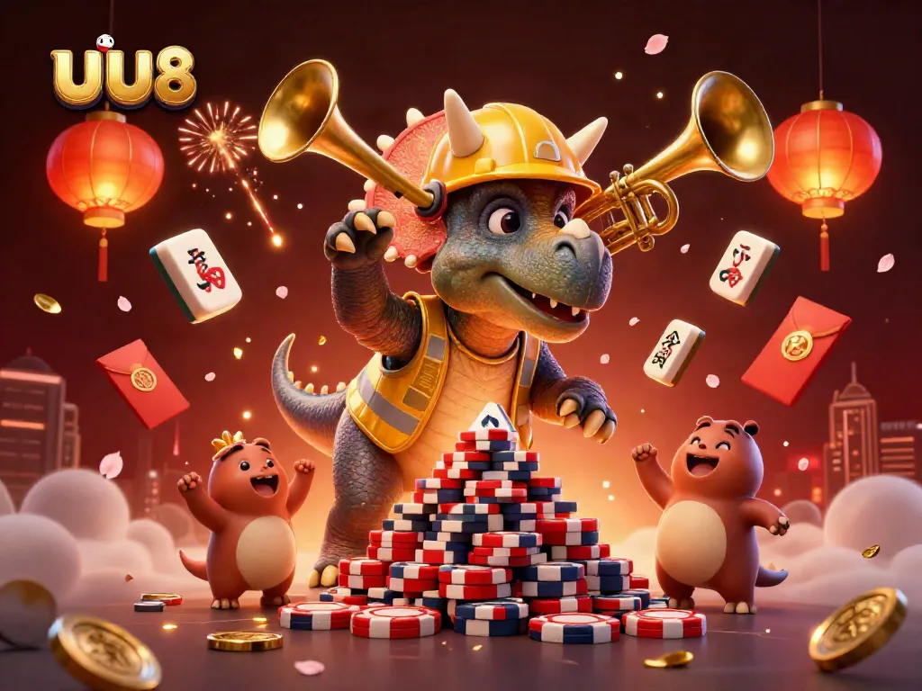 Engage in thrilling gameplay with uu 88's vibrant casino experience, featuring dynamic cartoon characters.