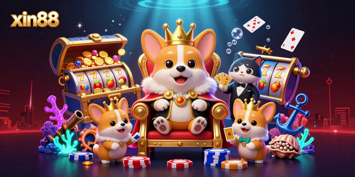 Engage in thrilling gameplay with xin88 amidst vibrant slots and dynamic casino elements.