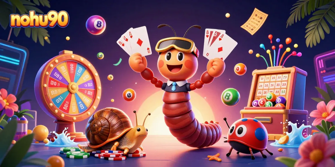 Experience thrilling gaming at nohu90 with vibrant casino characters and dynamic action.