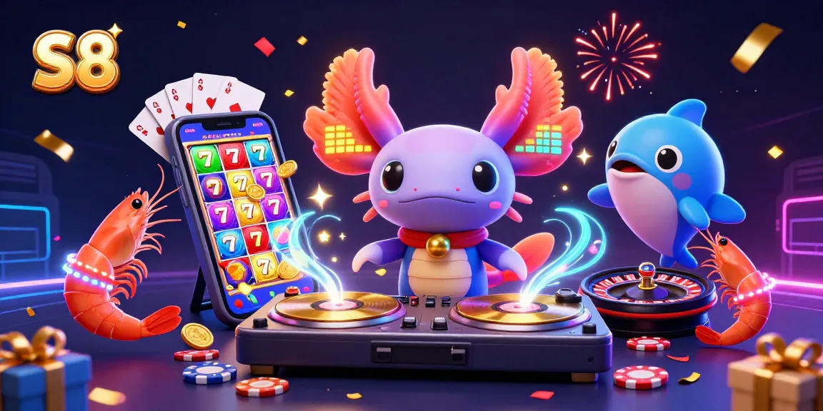 S8 offers a vibrant slot game adventure with winning reels and dazzling visuals.