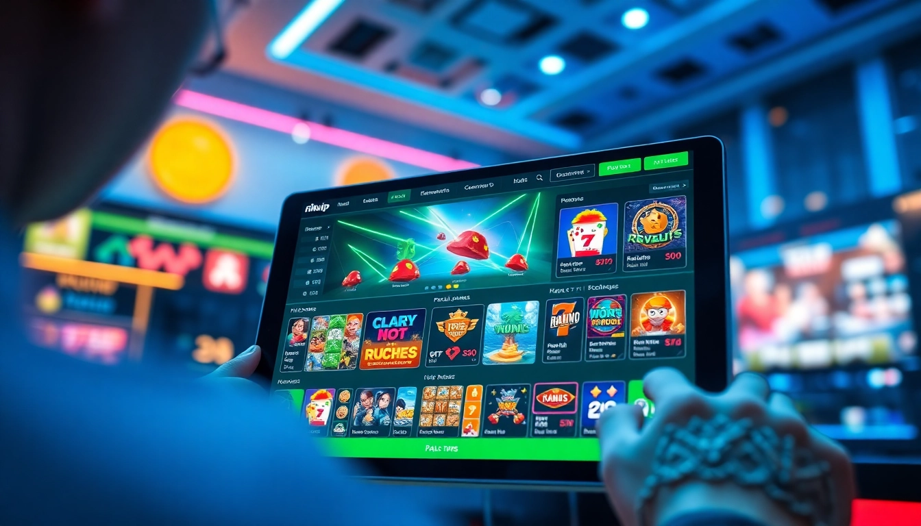 Engaging Rikvip gaming experience with vibrant graphics and user-friendly interface.