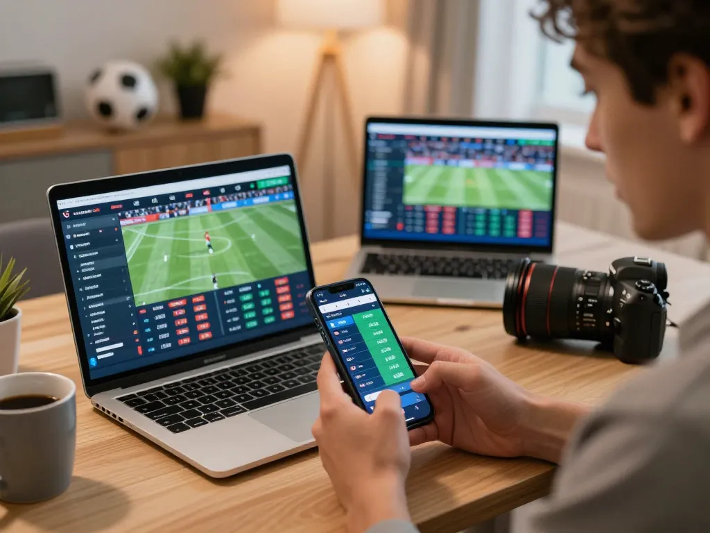 Betting strategy in action with Ricbet mobile app displaying live sports odds