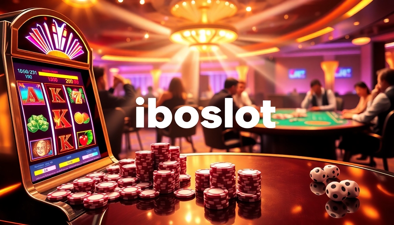 Experience thrilling gaming at iboslot with vibrant online slots and engaging table games.