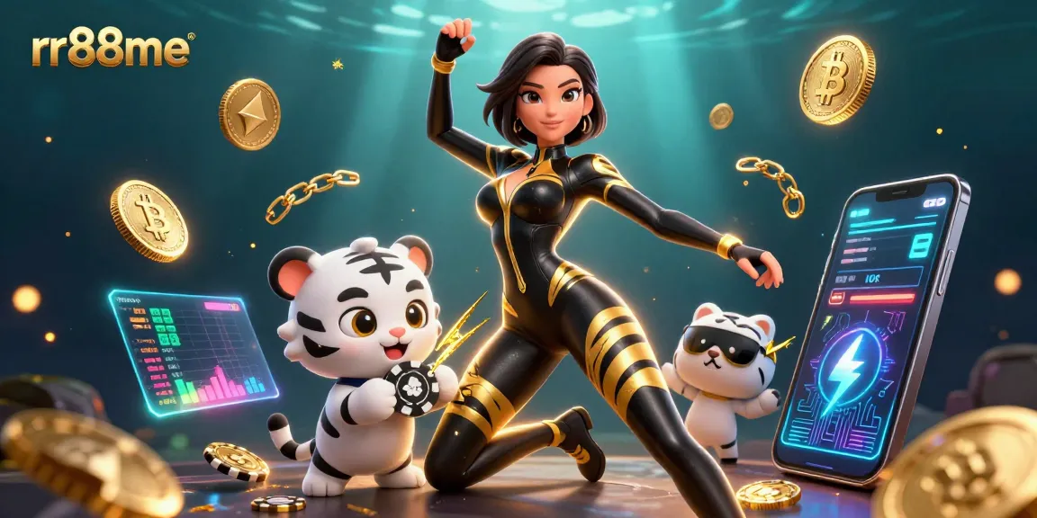 Play exciting games at rr88me with 3D characters and crypto elements in an immersive casino environment.