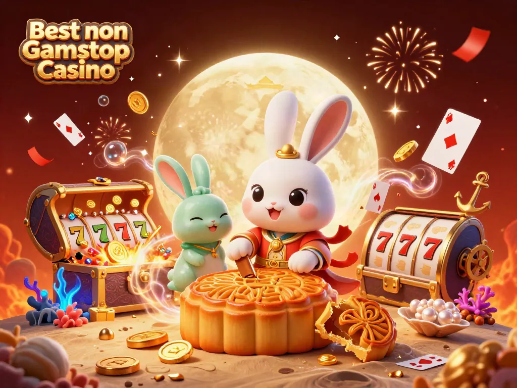 Gain excitement betting at the Best non Gamstop Casino with engaging moon rabbits and slot games.
