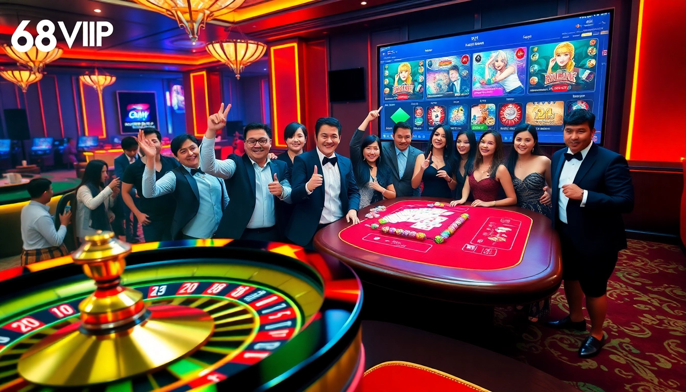 Engage with Đăng Ký Nhà Cái 68VIP for thrilling casino experiences and exclusive benefits.