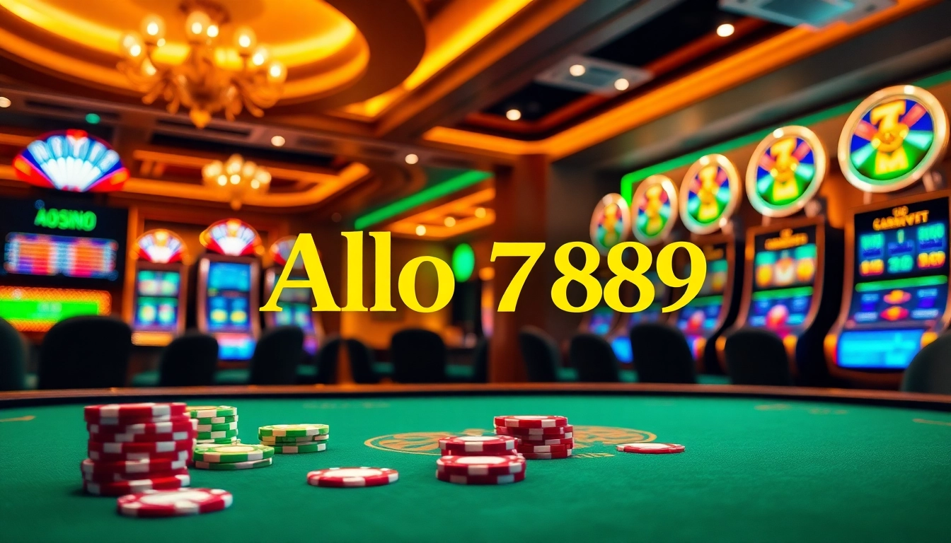 Alo 789 enhances your gaming experience with vibrant poker chips and exciting casino visuals.