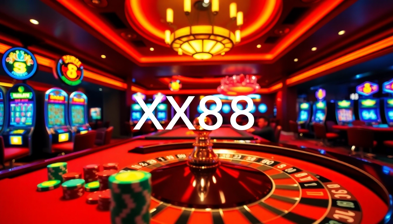 Experience high-stakes play at XX88 with vibrant casino games and thrilling excitement.