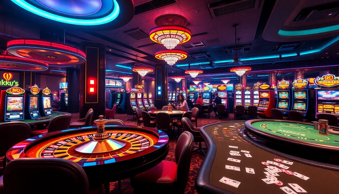 Experience the excitement of rikvip play at a luxurious casino with vibrant games and professional dealers.