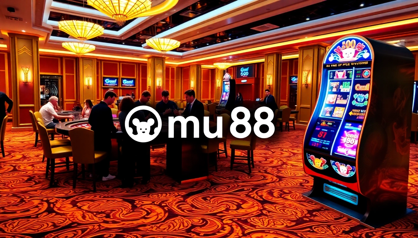 Players enjoying a thrilling game at mu88 casino's luxurious roulette table.