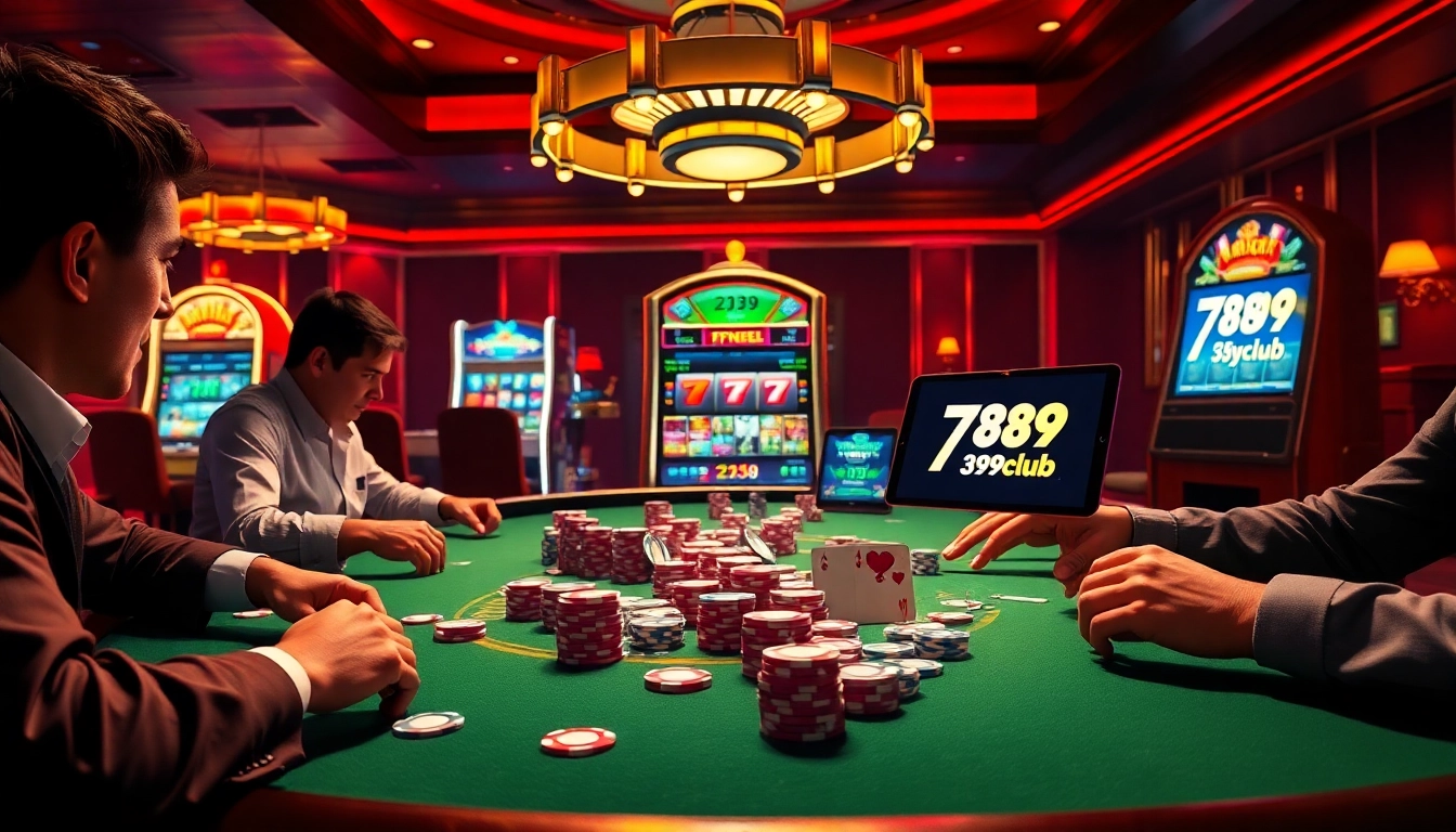 Experience high-stakes gaming at 789club with vibrant poker action.