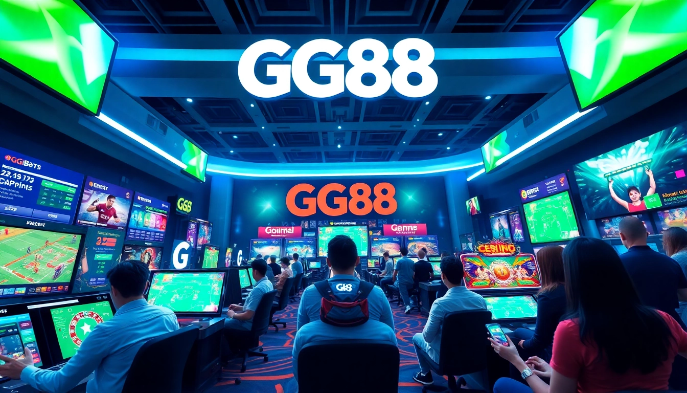 Experience excitement at GG88 with dynamic online gaming visuals.