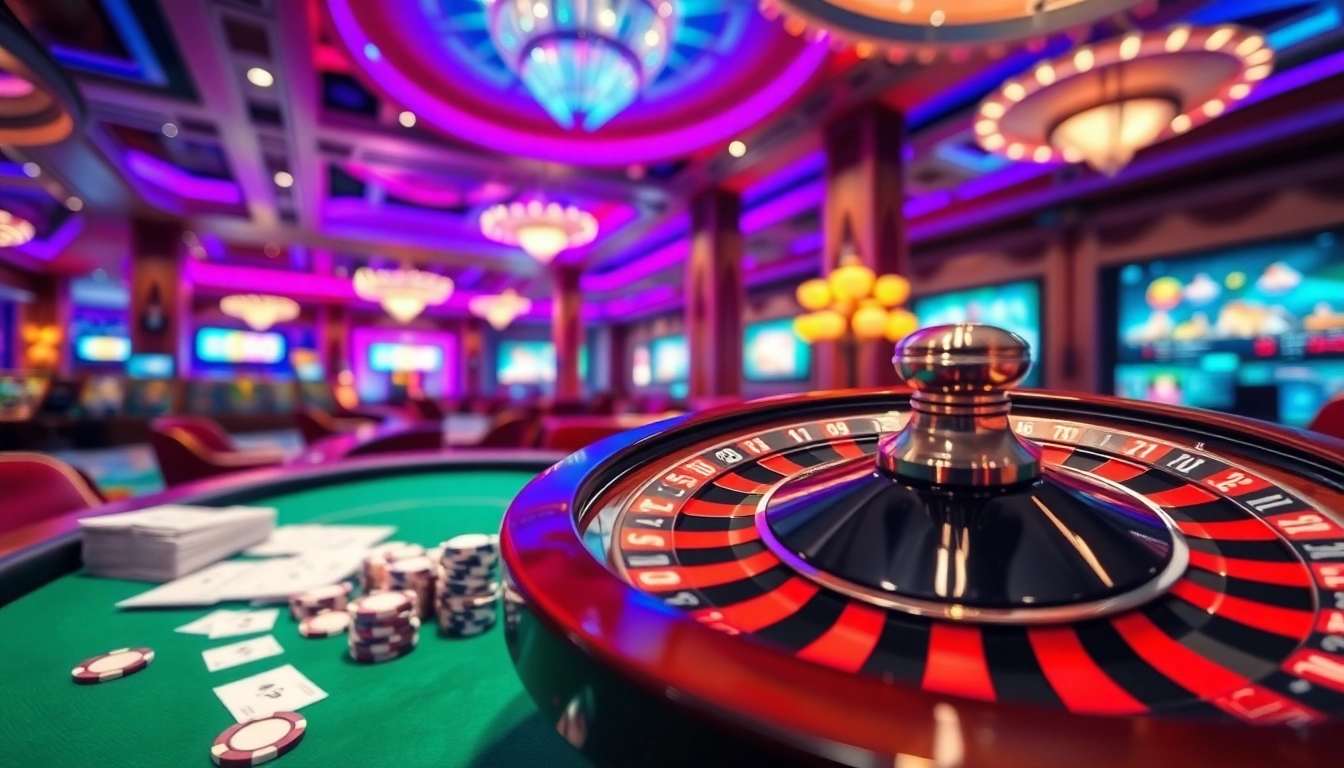 Enjoy thrilling gaming experiences at https://ww88.directory/ with vibrant casino visuals showcasing poker chips and roulette.