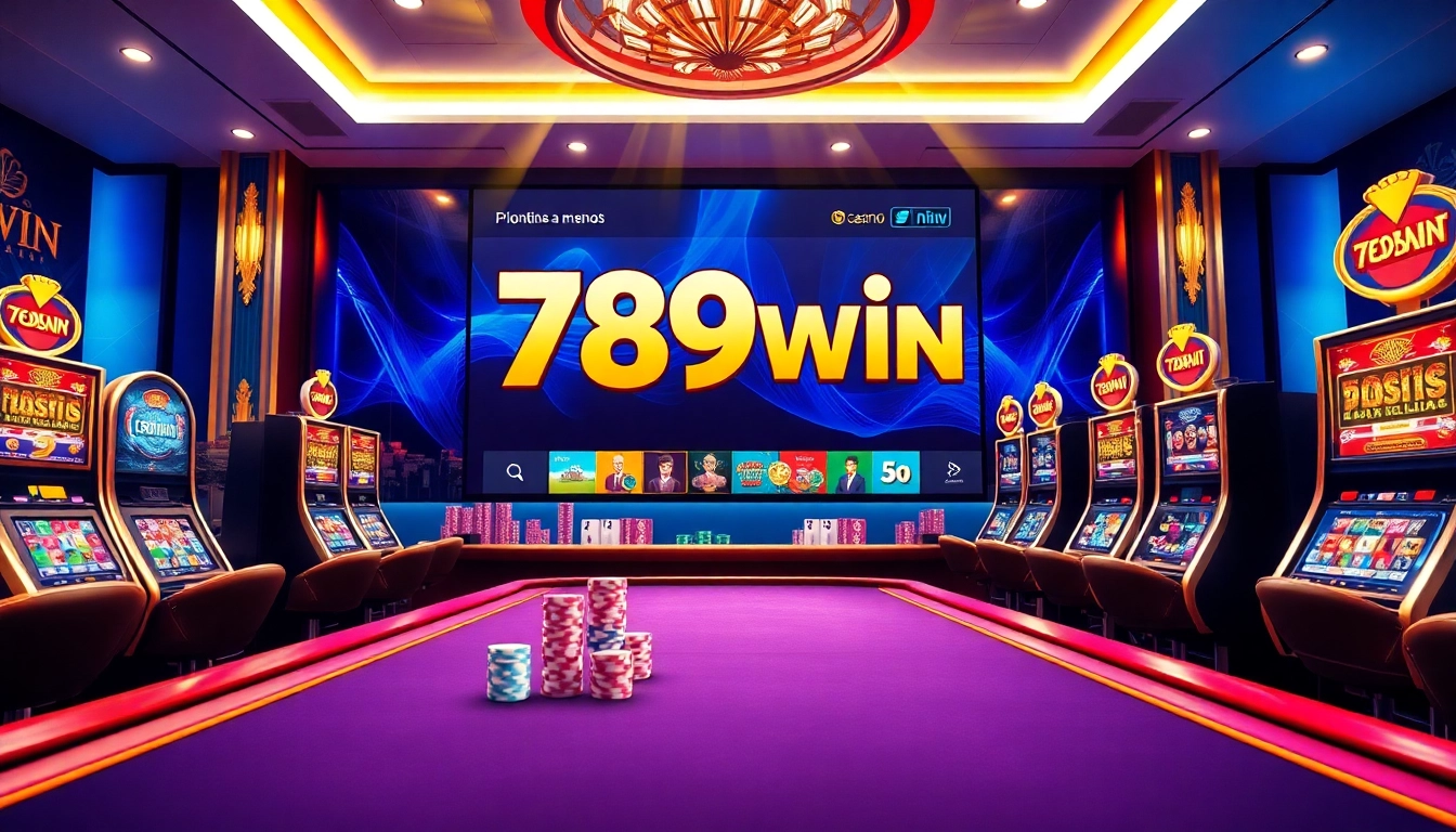 Engage with the dynamic 789win app featuring vibrant casino elements and gaming excitement.