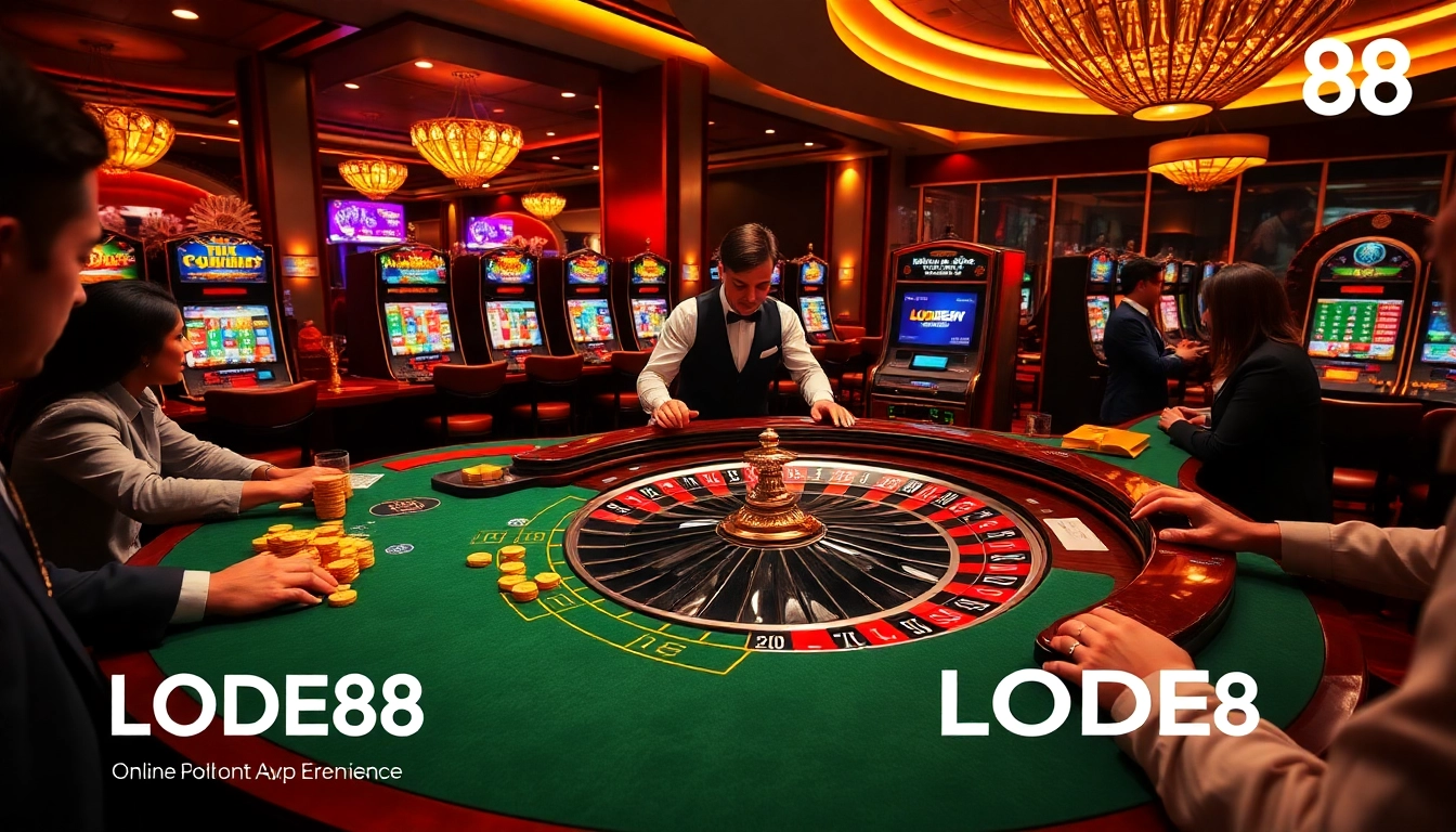 Experience the thrill of betting on https://lode88.coach/ with professional casino games and vibrant atmosphere.