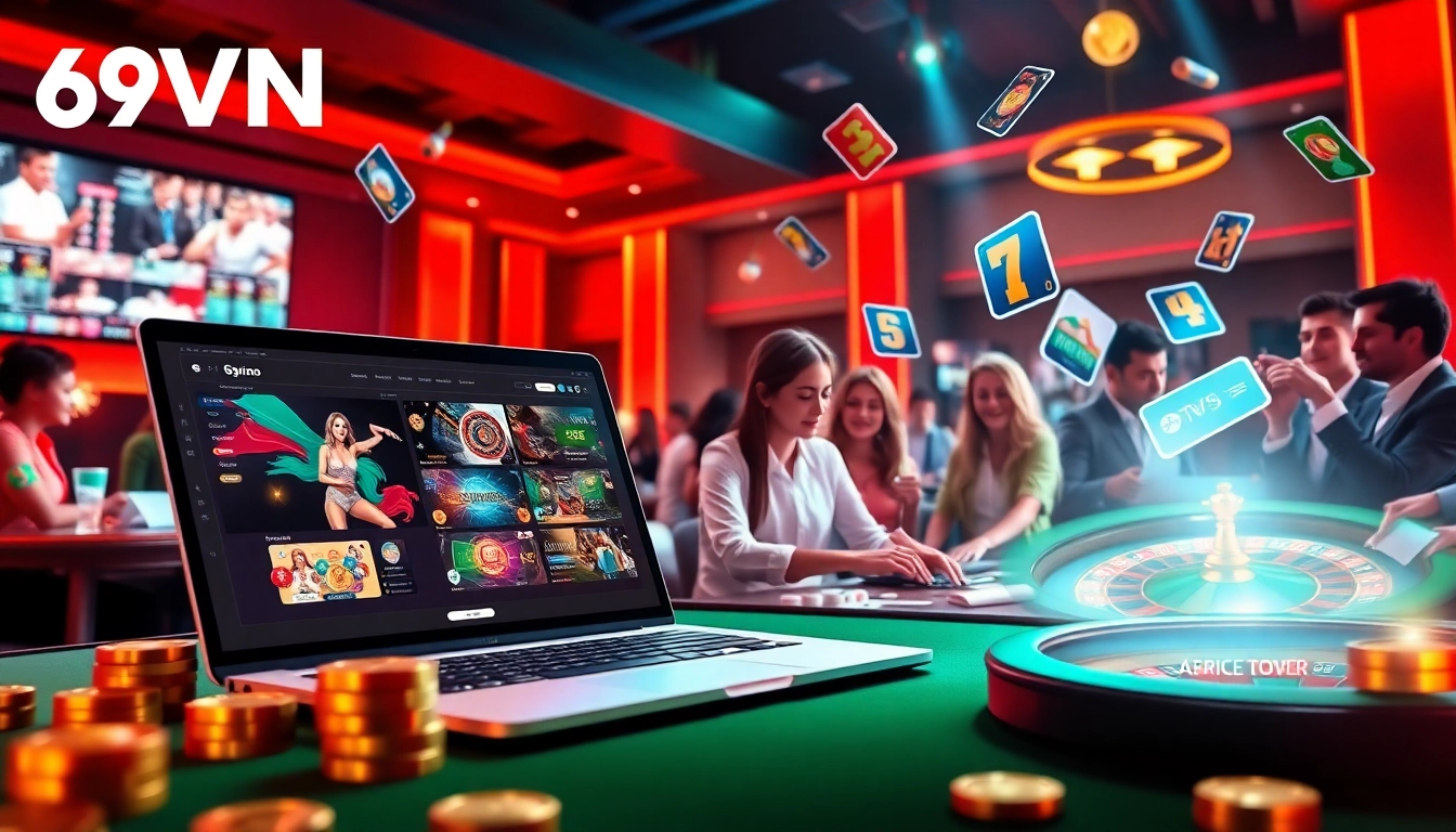 69VN online casino features vibrant games and user-friendly interfaces.