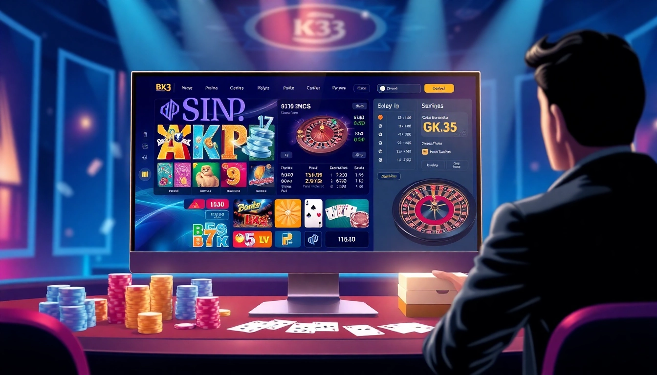 Experience thrilling gaming action on BK33 with vibrant casino games and engaging sports betting.