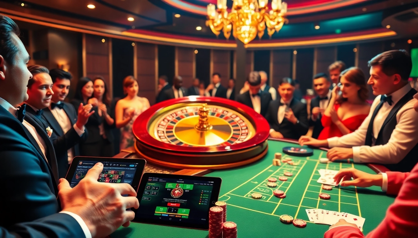 Experience high-stakes excitement at https://luck8.media/ with a vibrant casino scene capturing poker action.