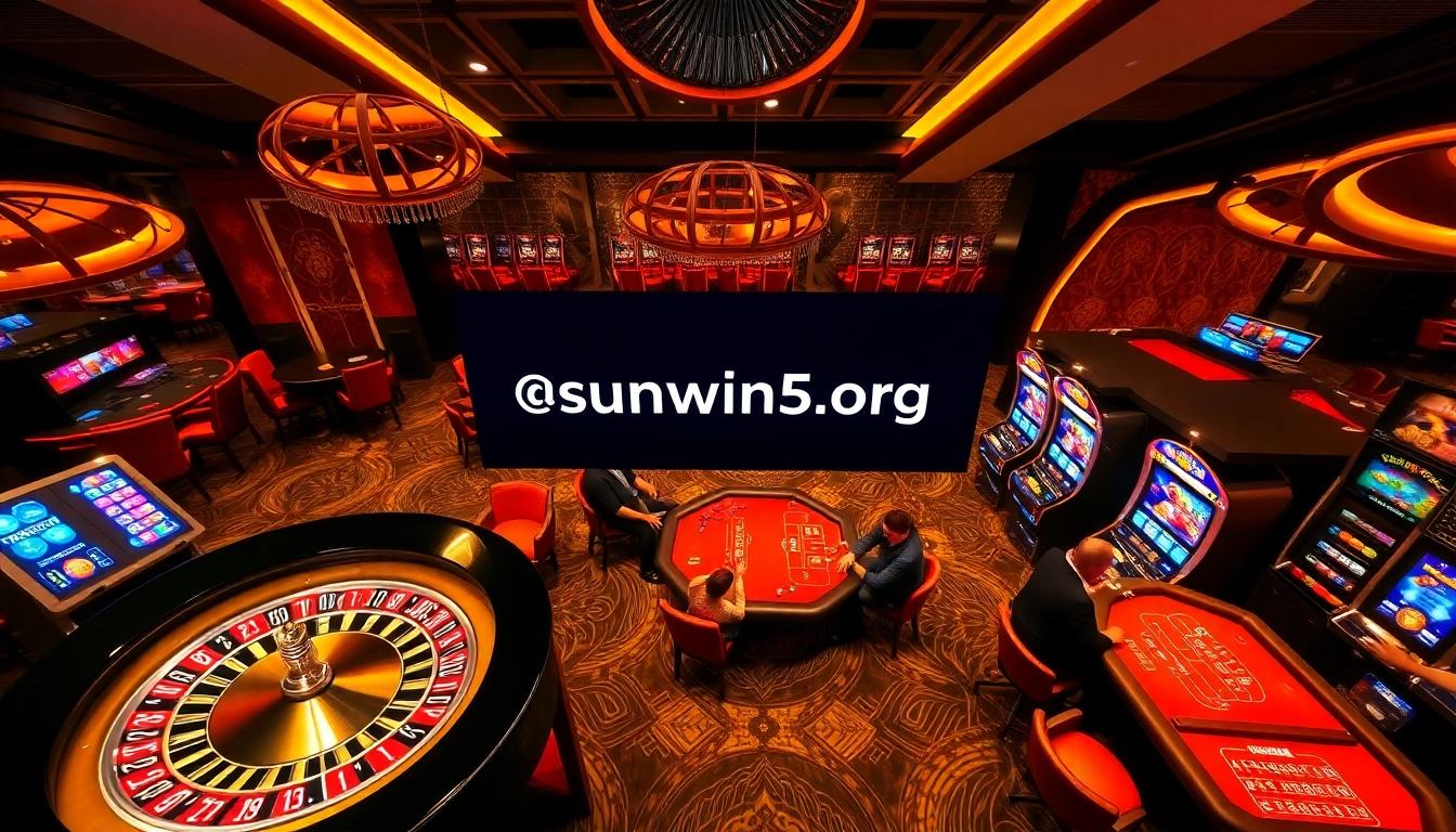 Experience the excitement of gambling at https://sunwin5.org/ with engaging casino games and thrilling atmosphere.